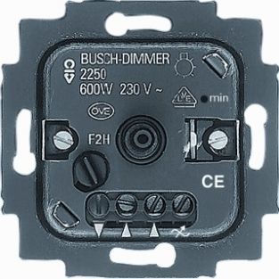 Busch-Jaeger dimmer 60-600W 2250U (gloeilamp / halogeen 230V)